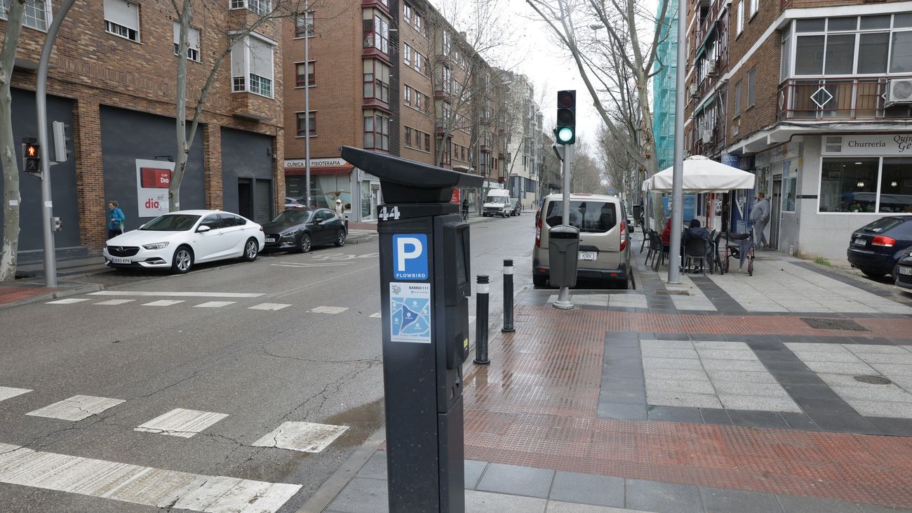 Los parquímetros empezarán a funcionar en Opañel (Carabanchel) el 3 de noviembre