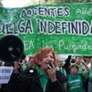 Miles de docentes se manifiestan en Madrid en la séptima jornada de huelga indefinida