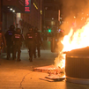 Altercados durante un acto de Abascal en A Coruña dejan 15 heridos, 12 de ellos policías, dos detenidos  y numerosos incendios