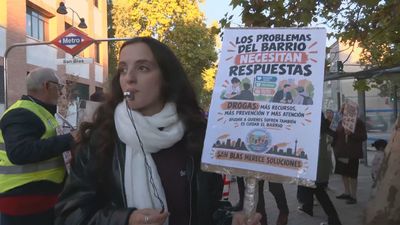 San Blas vuelve a salir a la calle para exigir más seguridad y frenar la degradación del barrio