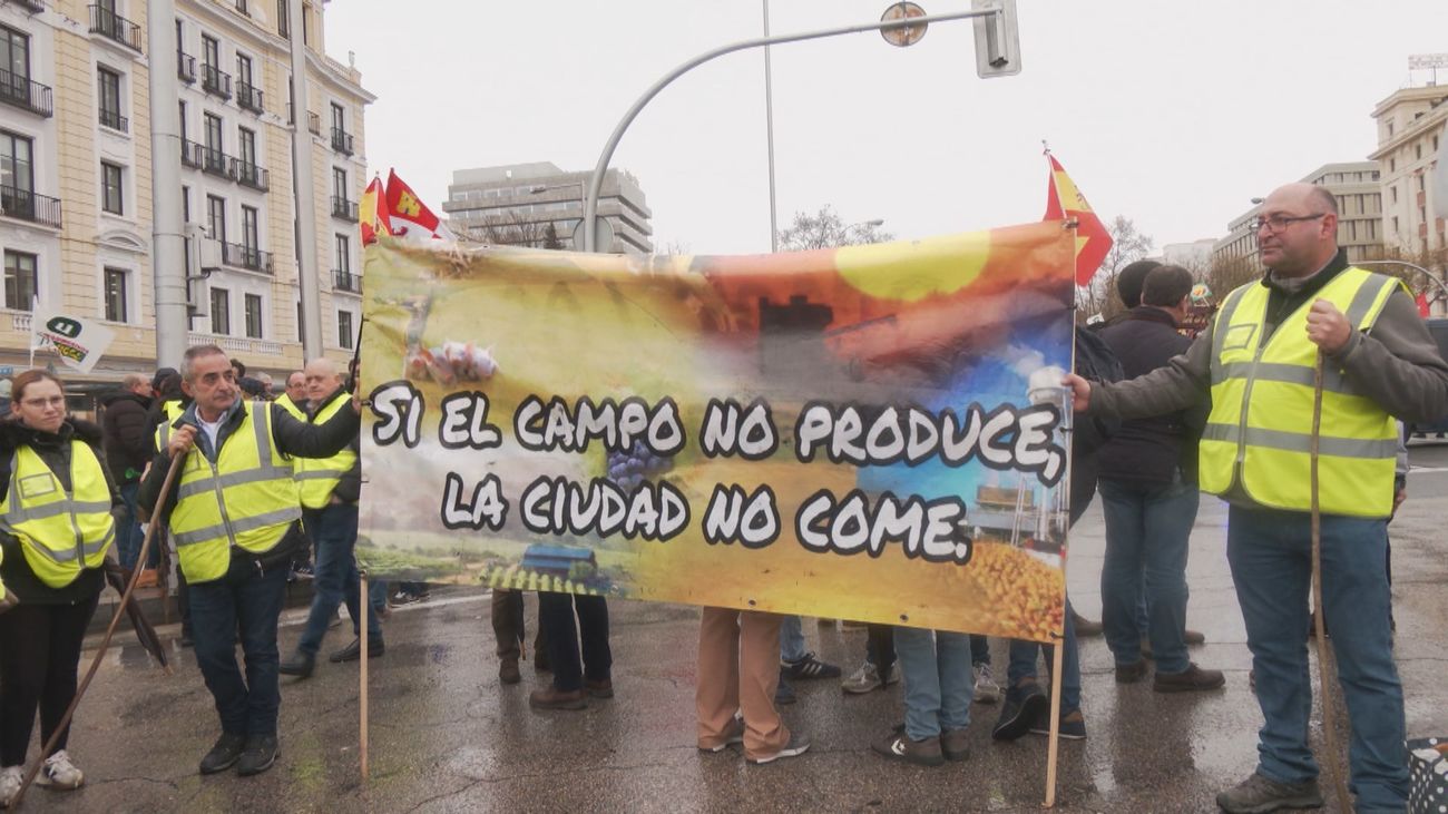 El miércoles, nueva tractorada en Madrid para pedir ayudas al ministro de Agricultura