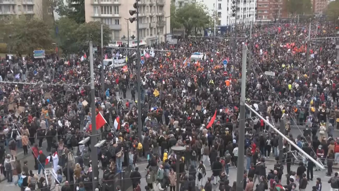 Francia registra casi 1.000 detenidos en las manifestaciones y se esperan más arrestos