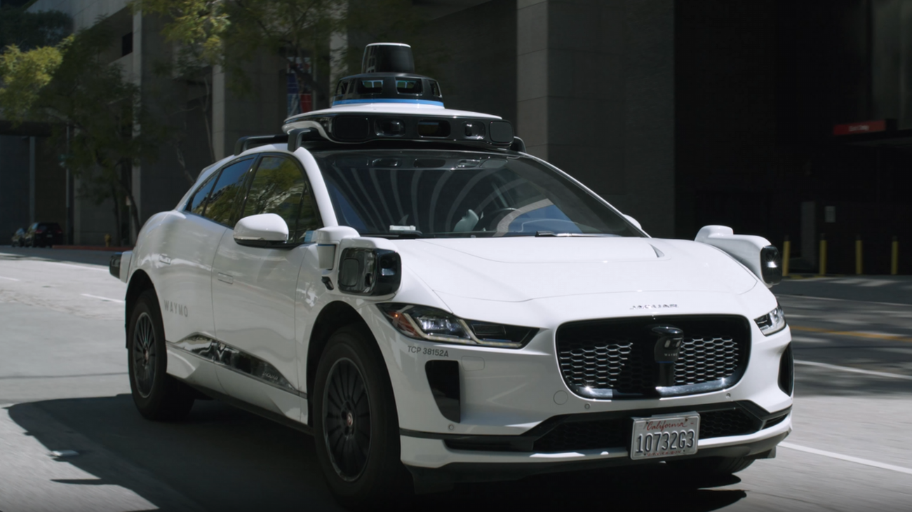 Vehículos eléctricos Jaguar I-PACE de Waymo