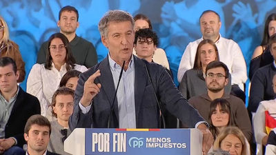 Feijóo promete un Gobierno "decente" y no "indultar" a los corruptos