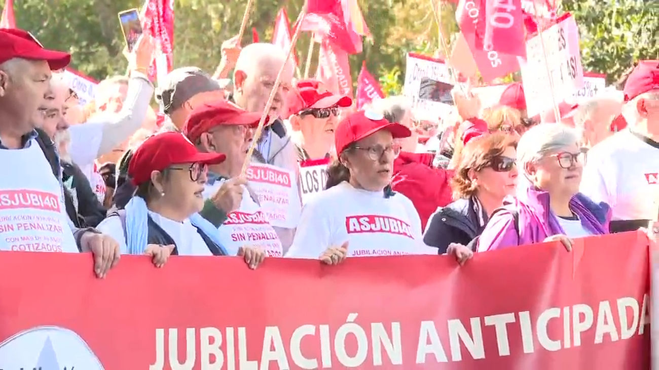 Movimientos de pensionistas vuelven a a calle en plena precampaña electoral