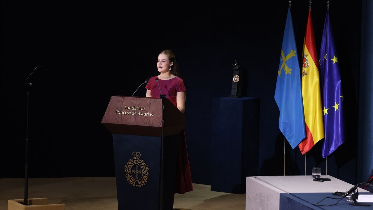 La Princesa Leonor  reconoce el desencanto y la falta de expectativas que sienten los jóvenes: "Nos hacemos preguntas"