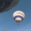 Una decena de globos despegan de forma simultánea sobre el cielo de Aranjuez