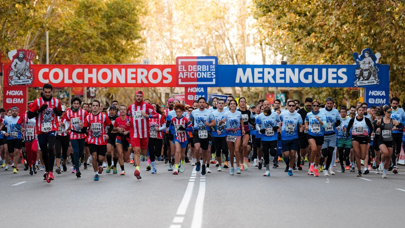 Carrera 'Derbi de las aficiones'