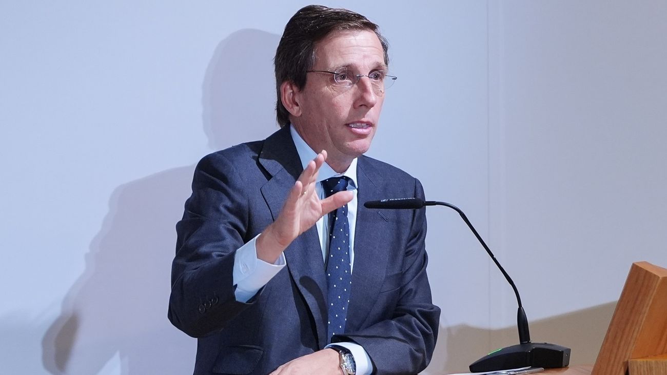 El alcalde de Madrid, José Luis Martínez Almeida
