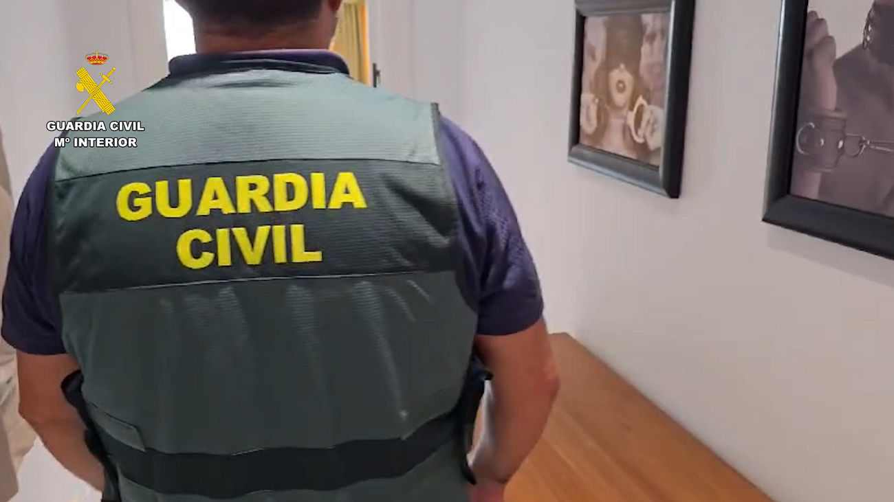 Intervención de la Guardia Civil en una vivienda usada para  la  trata y explotación sexual de mujeres